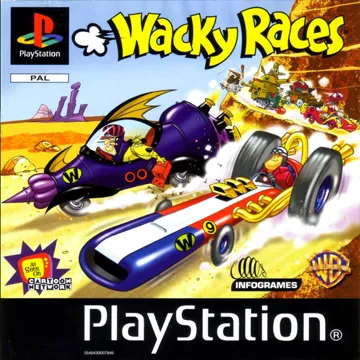 Wacky Races (EU) box cover front